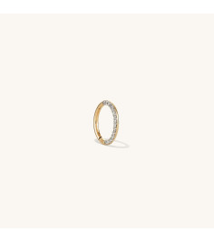 Cartilage Pavé Diamond Mini Hoop