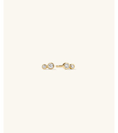 Lab Grown Diamond Cluster Studs