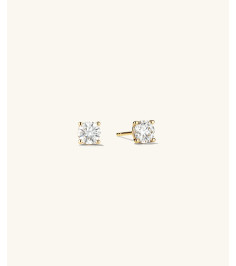 Lab Grown Diamond Round Studs 1 TCW