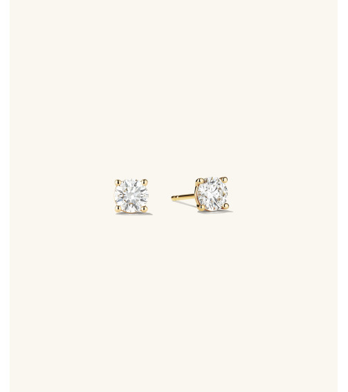 Lab Grown Diamond Round Studs 1 TCW