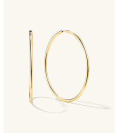 Oversized Thin Hoops