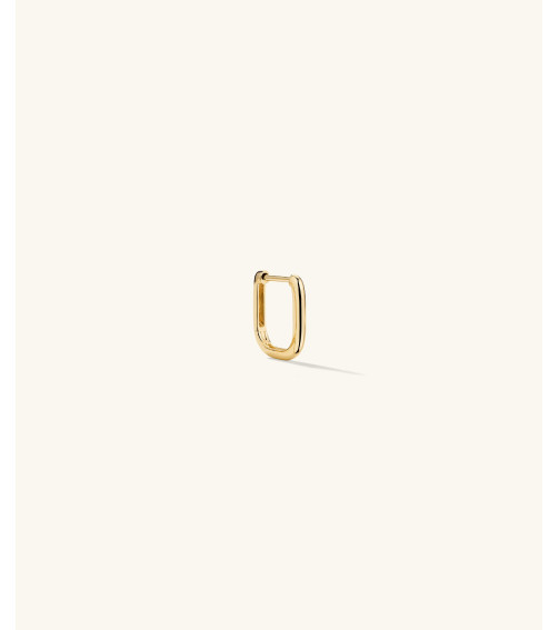 Single Huggie U Hoop