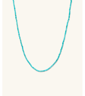 Anya Turquoise Beaded Necklace