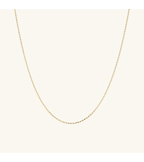 Barrel Link Chain Necklace