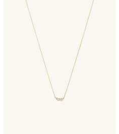 Celeste Lab Grown Diamond Cluster Necklace