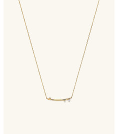 Celeste Lab Grown Diamond Horizon Necklace