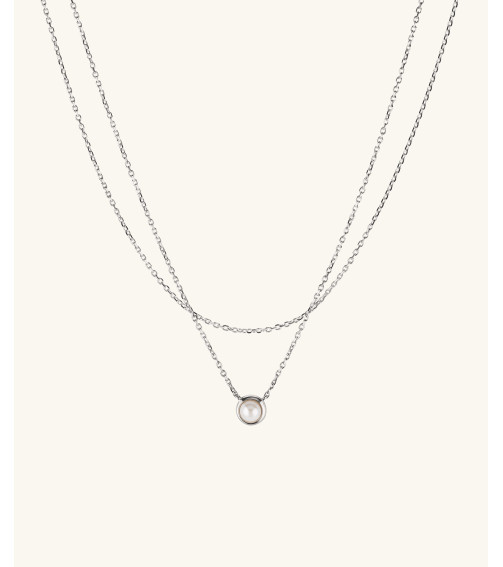 Layered Pearl Necklace