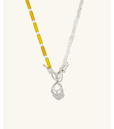 Maya Caged Pearl Necklace