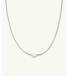Mia Slider Pearl Necklace