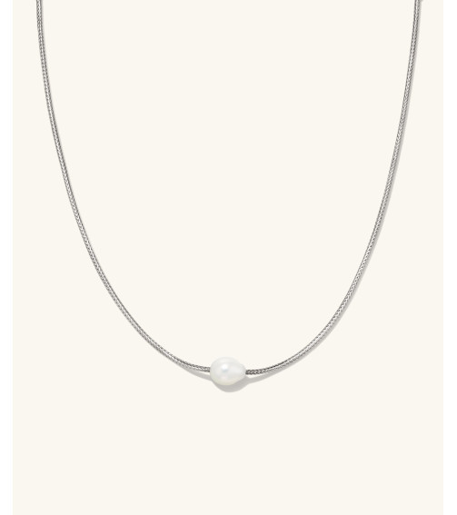 Mia Slider Pearl Necklace