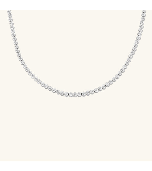 Micro-Pavé Diamond Rivière Choker