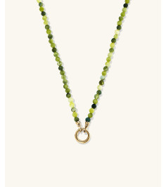 Olivia Beaded Charm Necklace