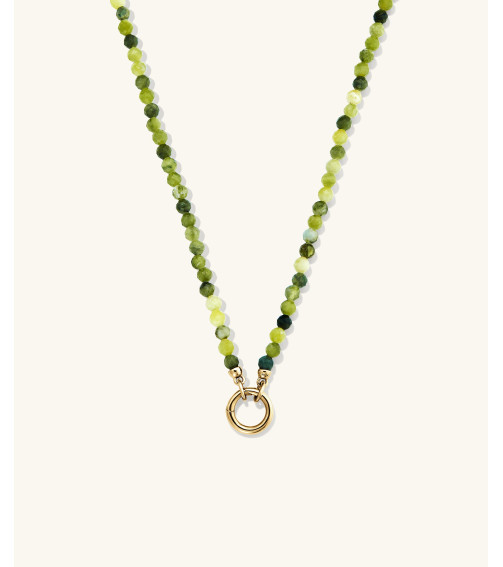 Olivia Beaded Charm Necklace