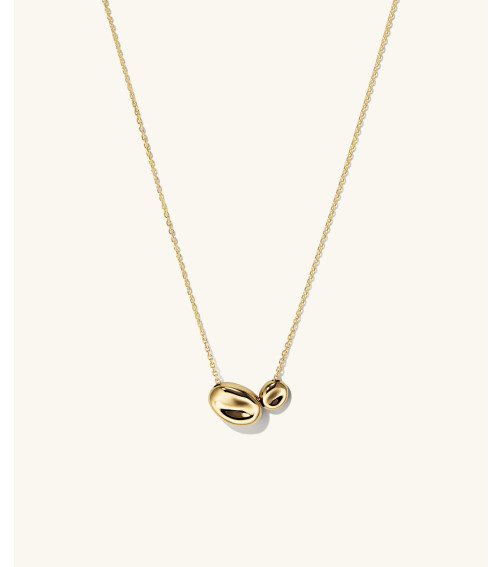 Organic Dôme Pebble Necklace