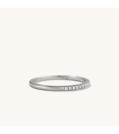 Diamonds Line Ring