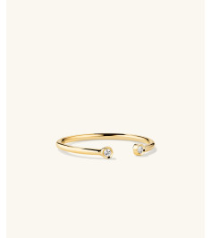 Diamanten Offener Ring