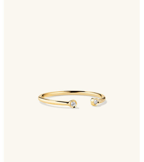 Diamanten Offener Ring