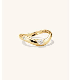 Dôme Figure Twin Ring