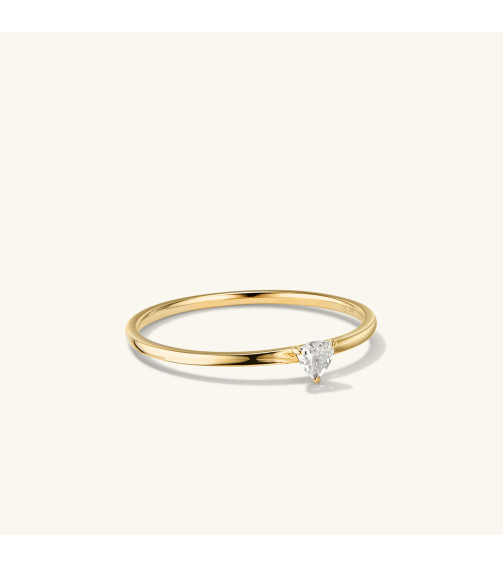 Edelstein Trillion Stapelring