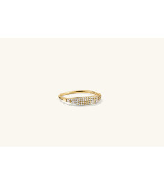 Pavé Diamant Slim Siegelring