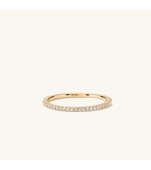 Slim Diamond Eternity Band