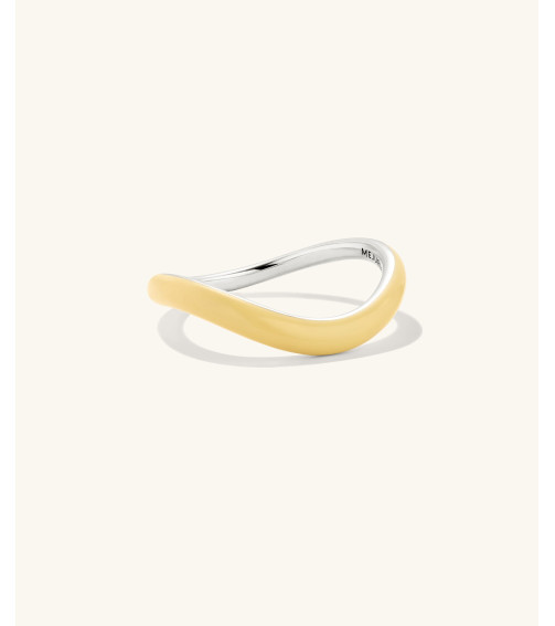 Schmaler Emaille-Dôme-Figurenring